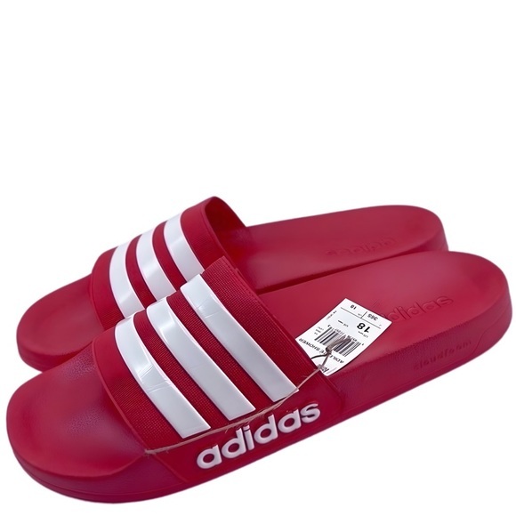 HPx1 🔥 Step Up‎ Your Shower Game: adidas Men's Adilette Shower Slides - Picture 1 of 7